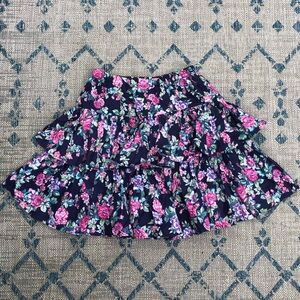 Vintage 80s 90s Ruffle Skirt